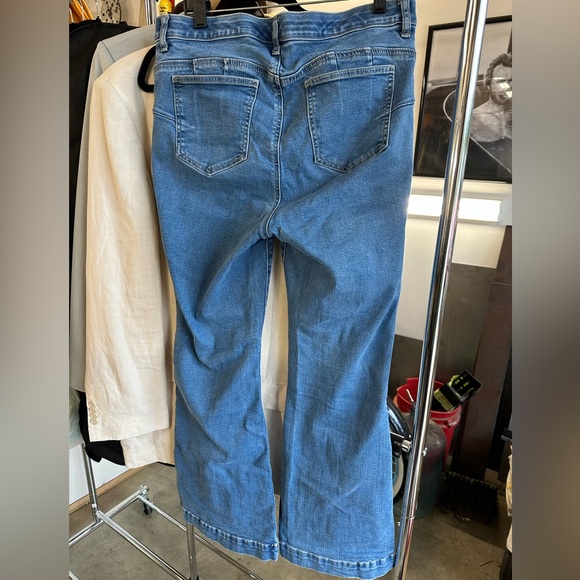 Torrid High Rise Blue Button-Fly Jeans - Picture 2 of 6